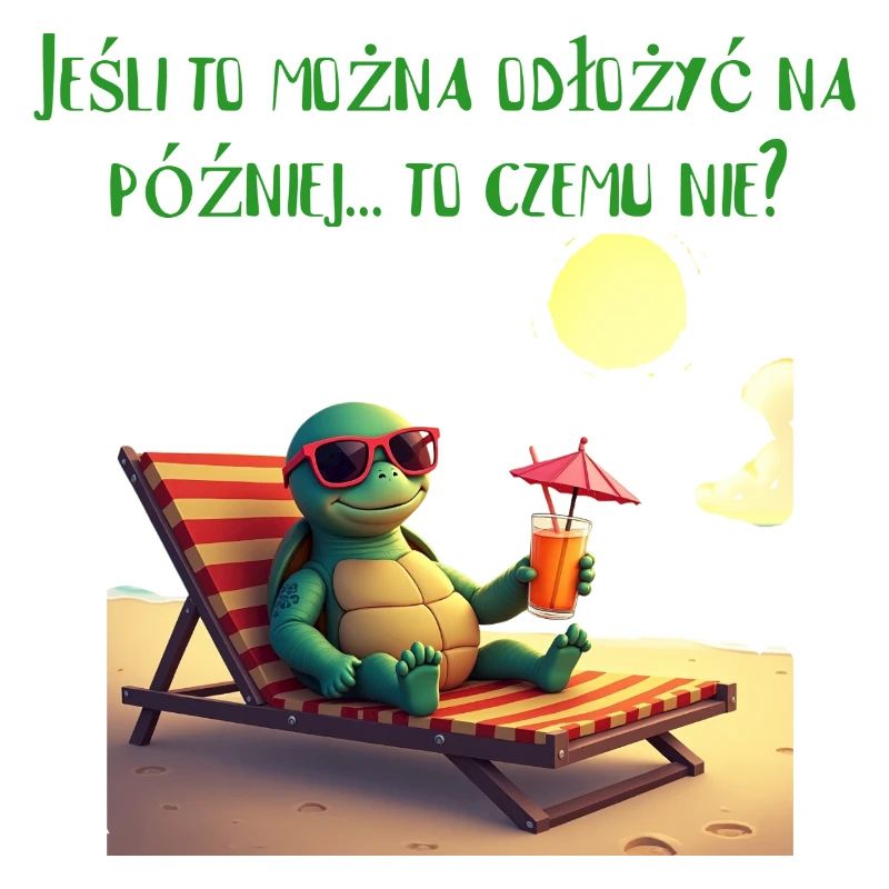 Tortue décontractée