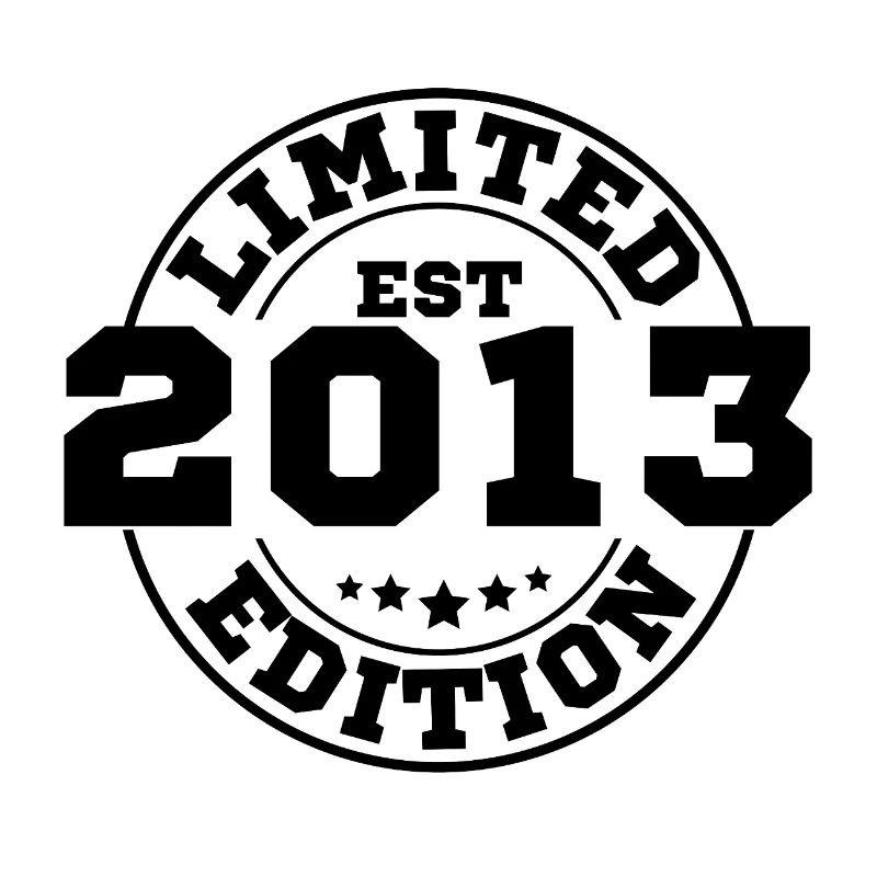 Limitierte Auflage 2013