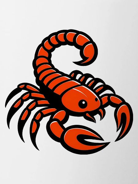 Feuriger Skorpion