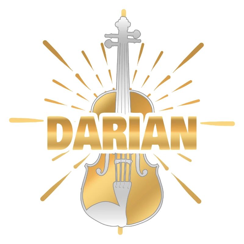 Darian as a violinist