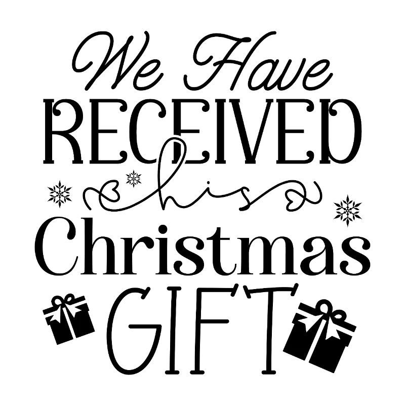Wir haben ein Geschenk bekommen