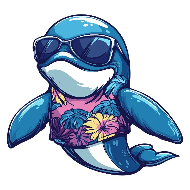 Whale Funny Summer