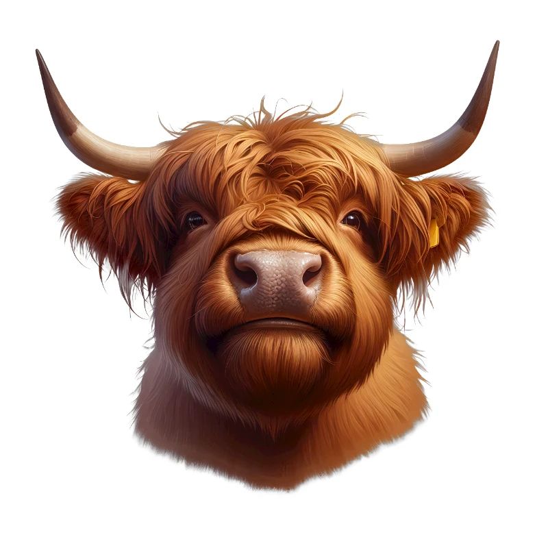 Highland Beef Head 1
