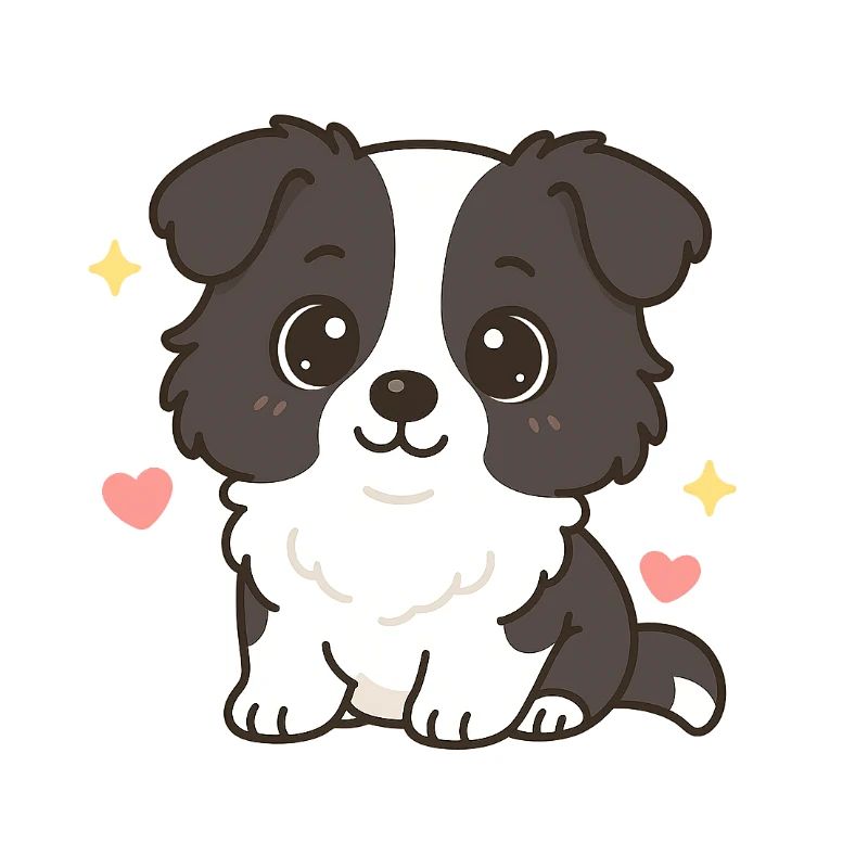 chien mignon kawai