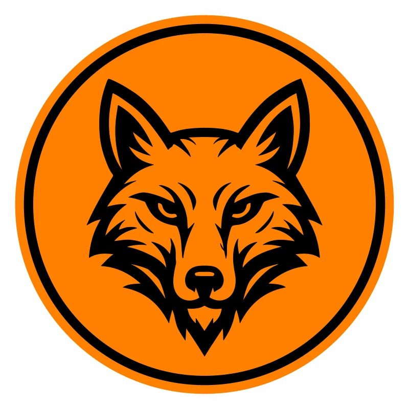 Icône de tête de renard
