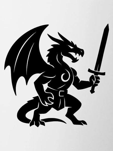 Dragon Fighter (black)