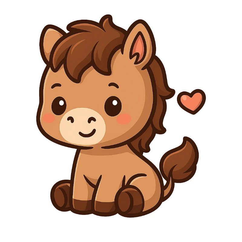 Little pony – playful & lovable