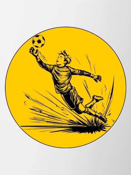 Goalkeeper (black and yellow)