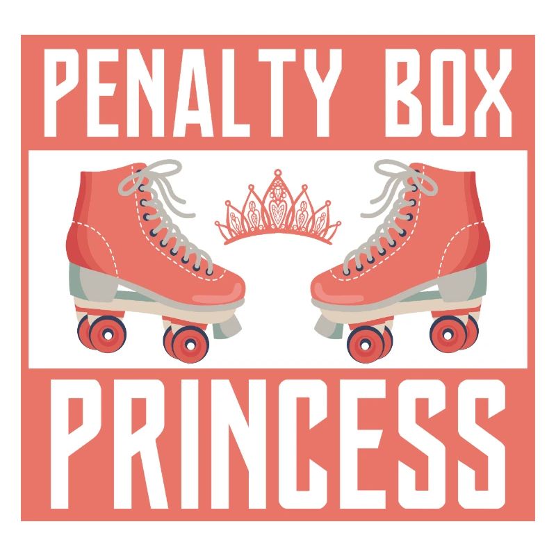 Penalty Box Princess Roller Derby Skating