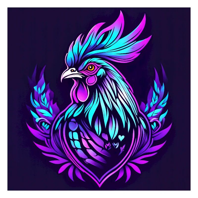 Coq néon