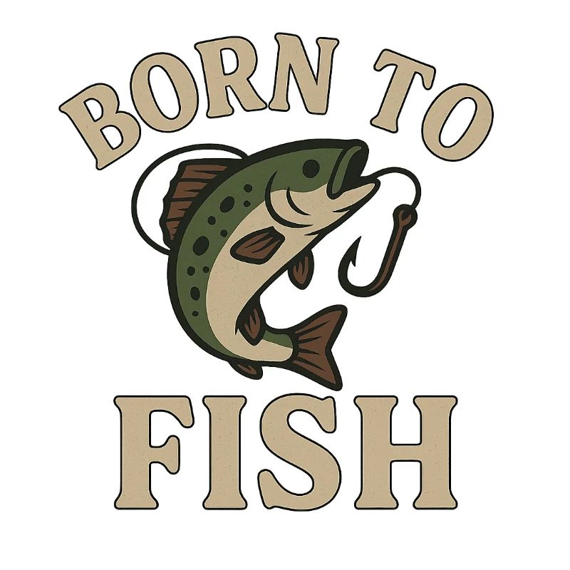 Born to Fish – Le design du pêcheur avec Fish & Hook