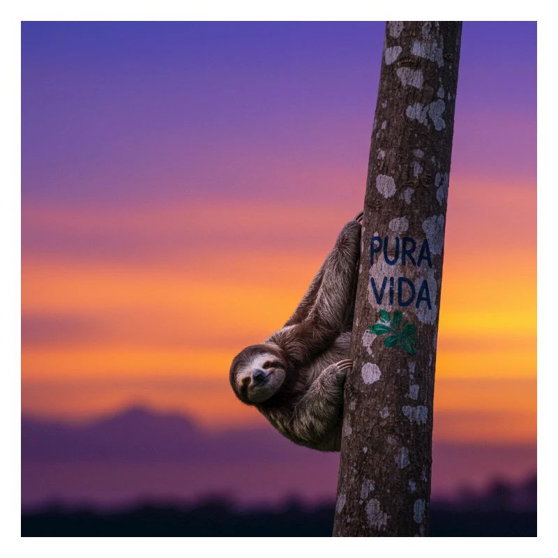 Sloth Wanderer Pura Vida