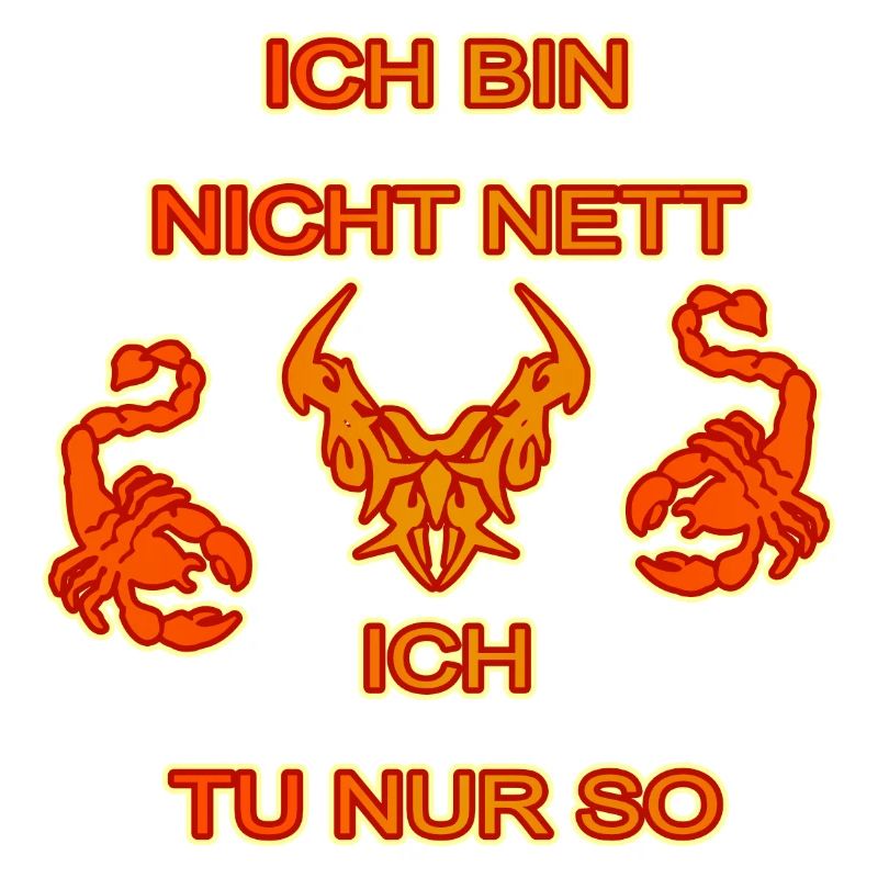 Ich bin nicht nett Ich tu nur so
