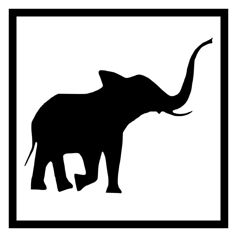 Elefant Tier Zoo Giraffe Affe Fun Achtung