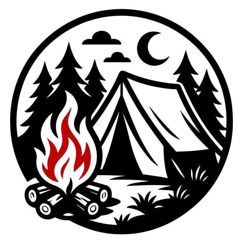 Camping Zelt Wald
