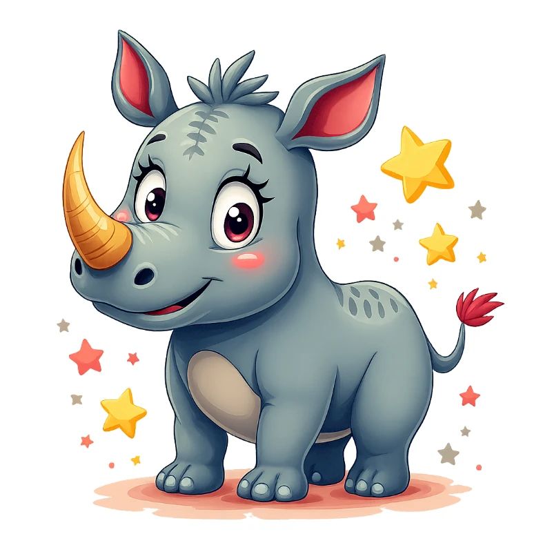 Conception de rhinocéros