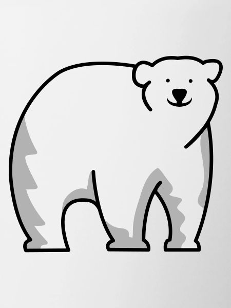 Ours blanc