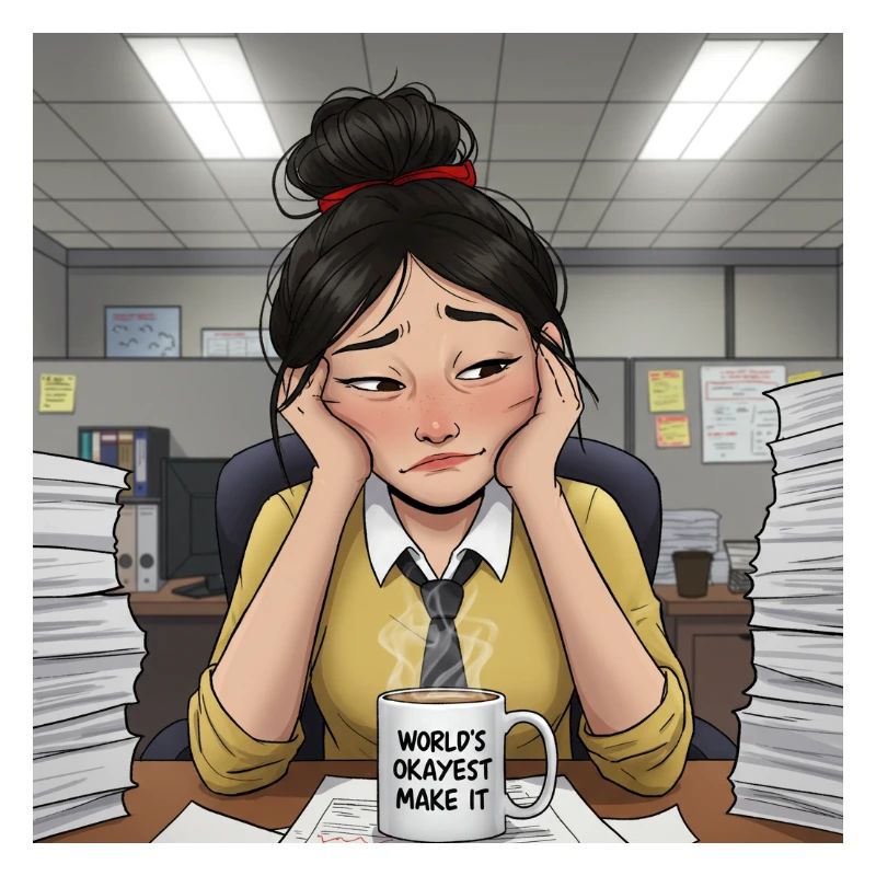 Ein weiterer Tag im Büro