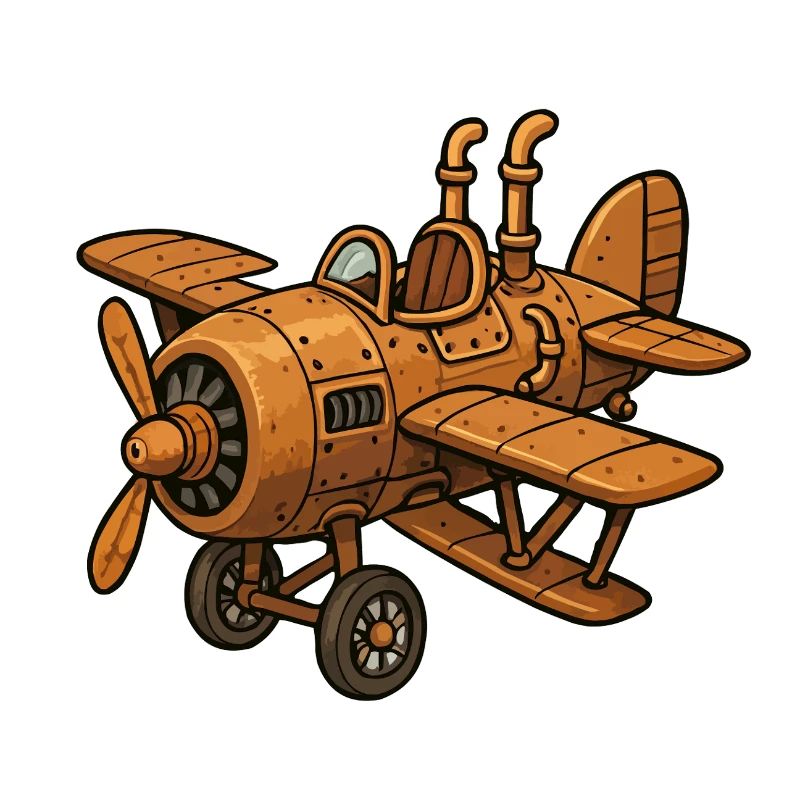 Avion Steampunk