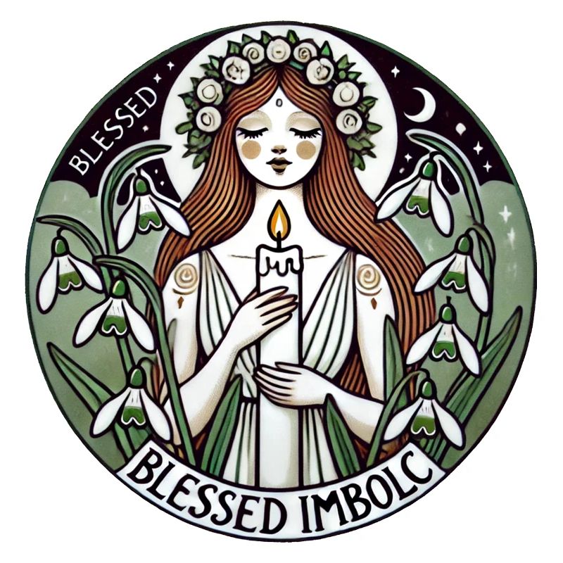 Imbolc Pagan Sabbat Kunst