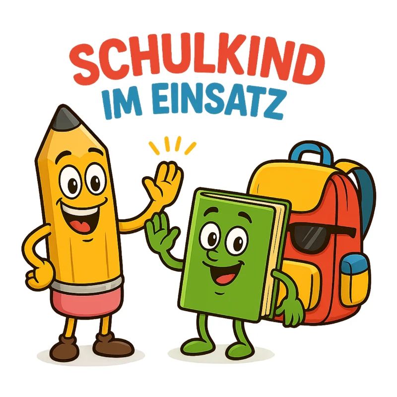 Achtung Schulbeginn - Schulkind im Einsatz !