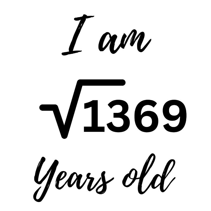 37 ans – Design d’anniversaire cool