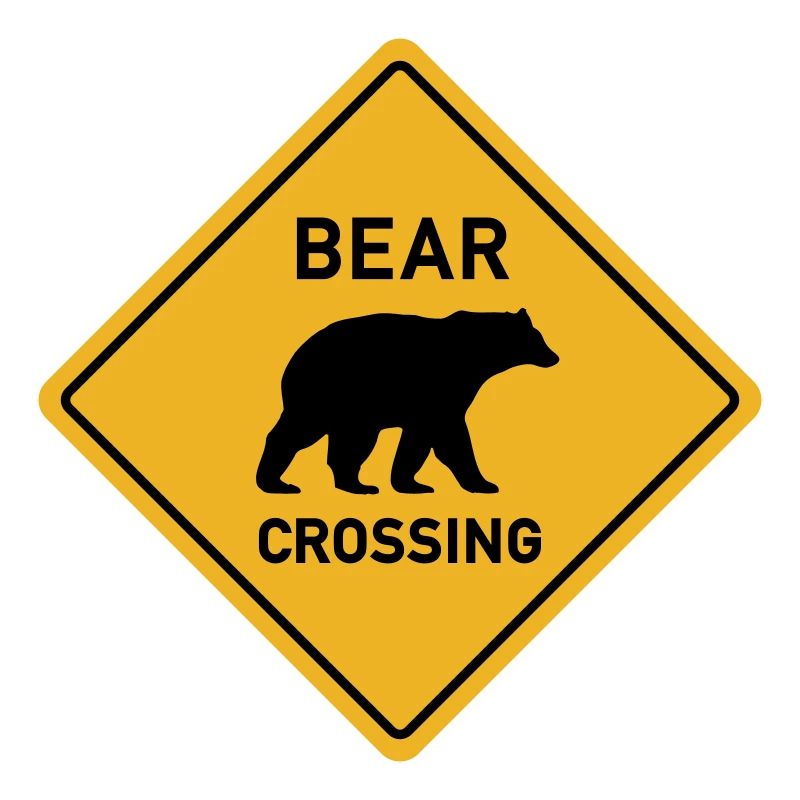 Bear crossing