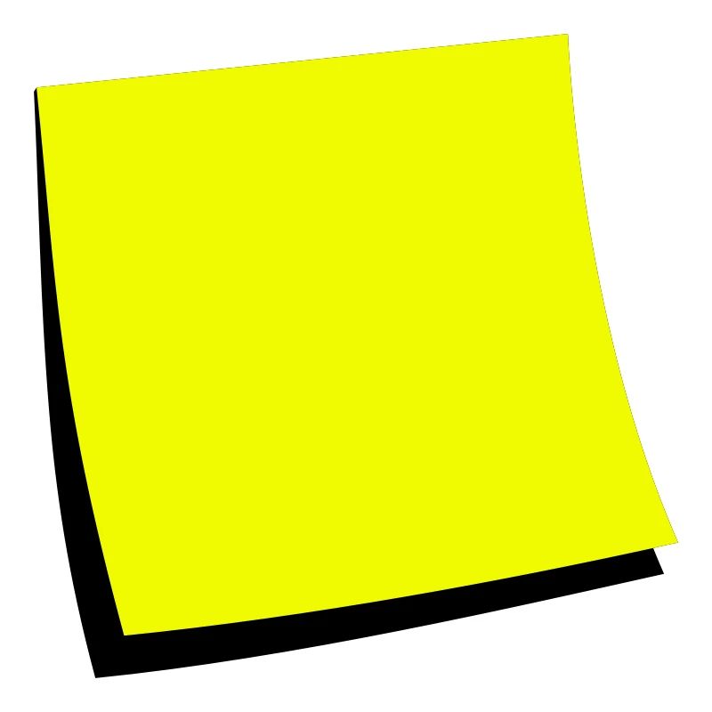 sticky note - add text