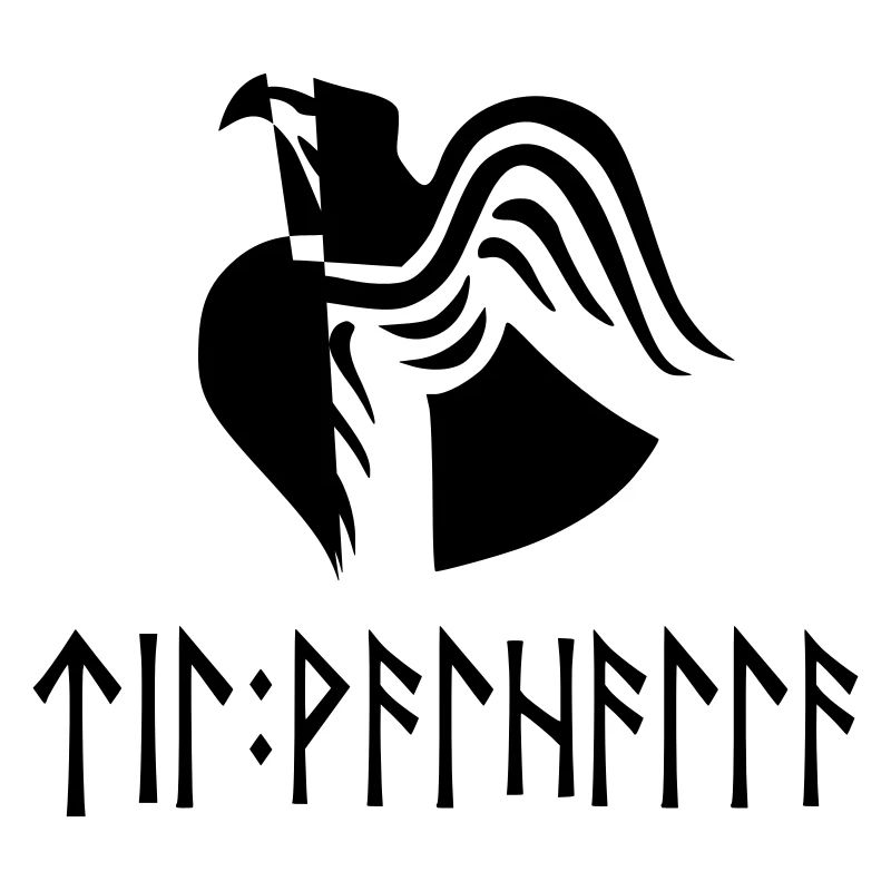 Til Valhalla in runes