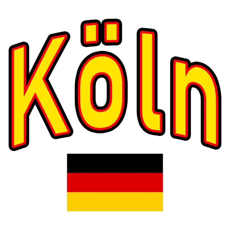 Drapeau de l’Allemagne de Cologne