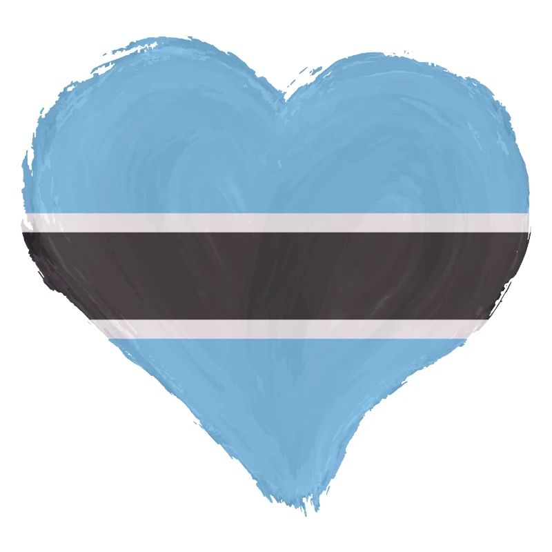 Drapeau du Botswana Drapeau du Botswana Afrique