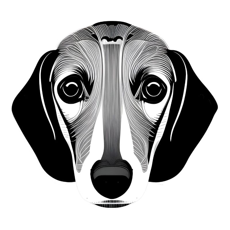 Portrait de teckel