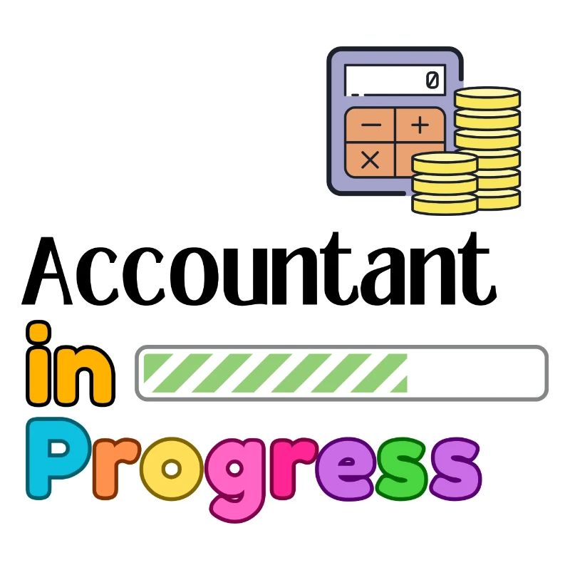 Accountant in progress Bester Buchhalter-Student