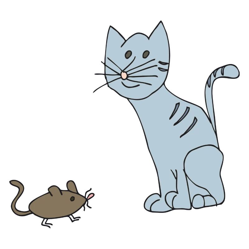 Cat and mouse