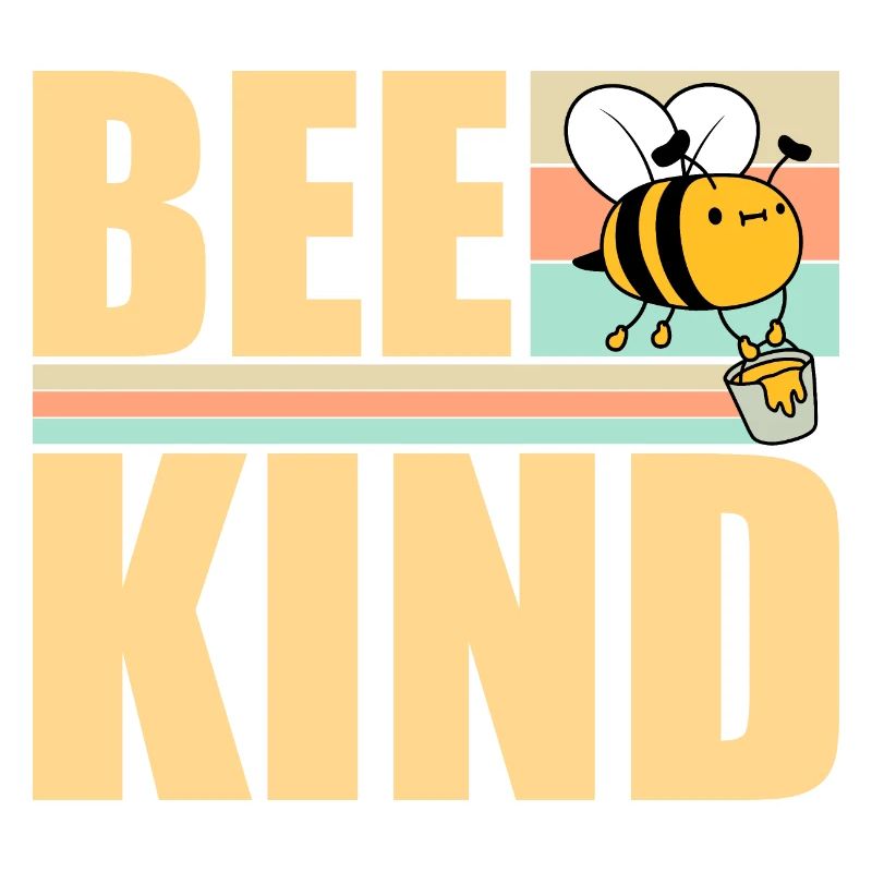 Être gentil mignon miel gentillesse abeille amour source d’inspiration