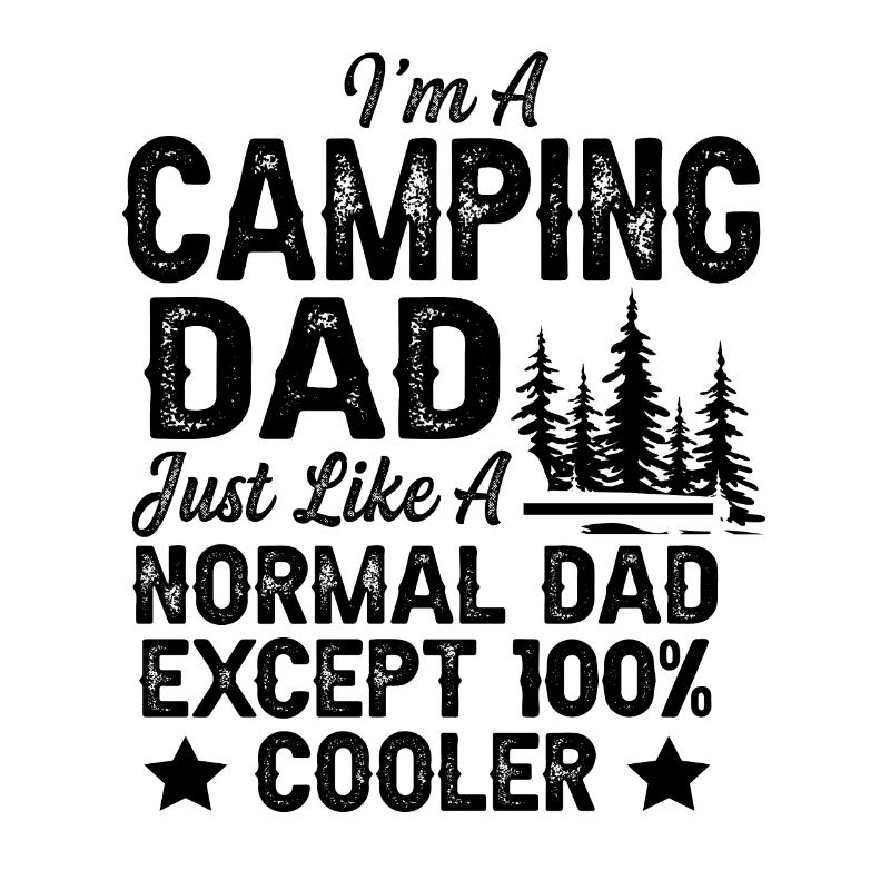 camping papa dad