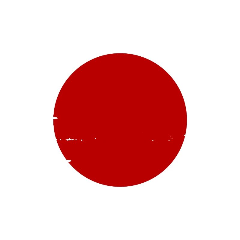 Drapeau du Japon utilisé Look Nihon drapeau japonais