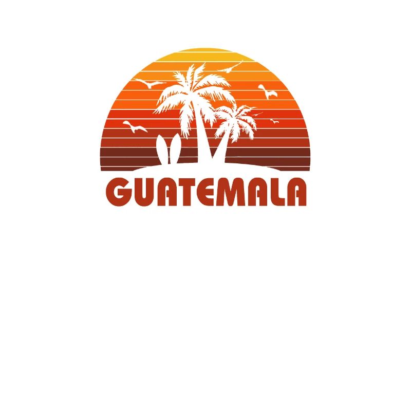 Cool Guatemala Beach coucher de soleil Souvenir