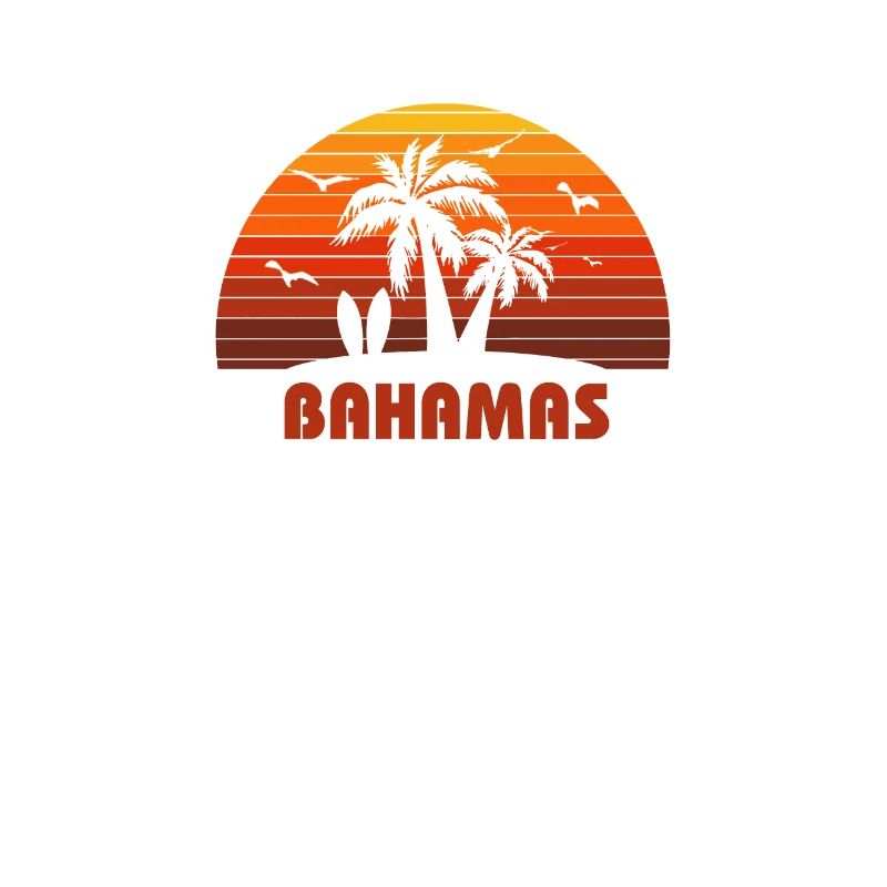 Cool Bahamas Beach Sunset Souvenir