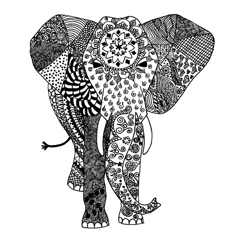 elefant muster