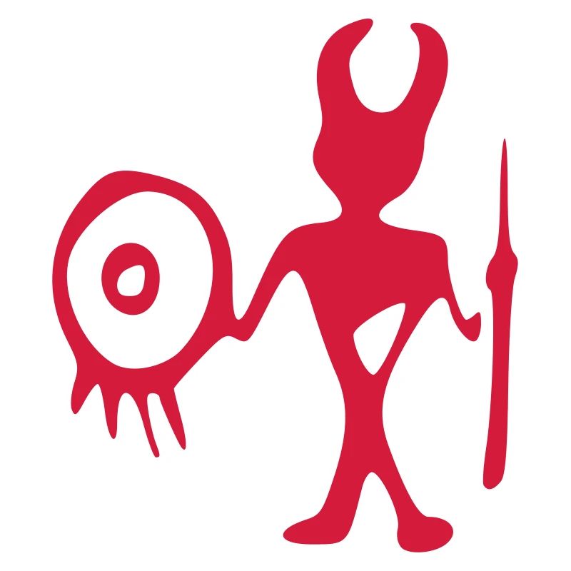 petroglyph hunter vector