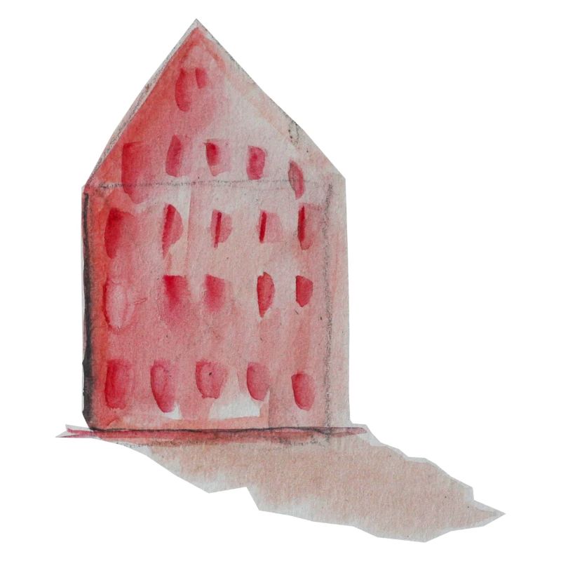 Ein rotes Haus - Hausmann sein :)