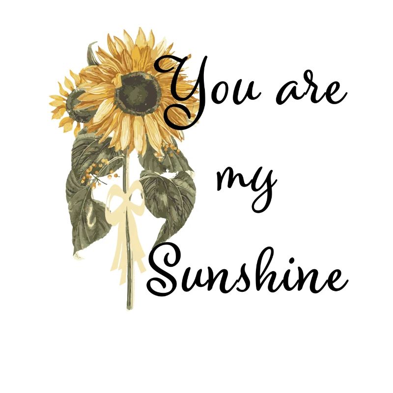 Tu es mon soleil tournesol