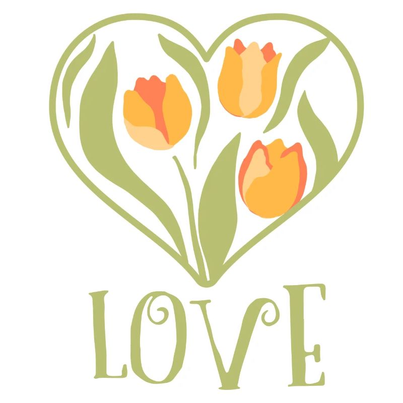 Florale Liebe