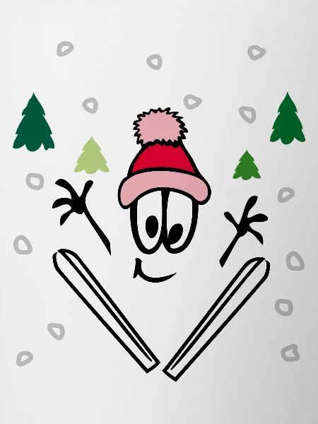 Winter sports, comic
