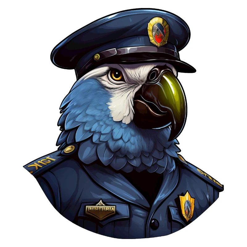 Polizei Papagei