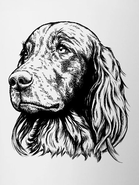 Irish Setter Portrait