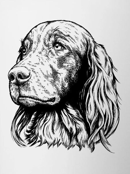 Irish Setter Portrait