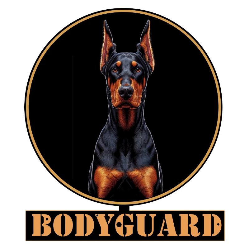 Garde du corps Doberman Circle