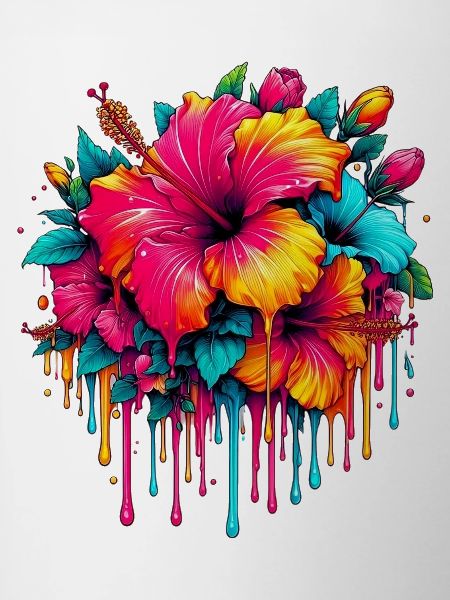 Fleurs d’hibiscus